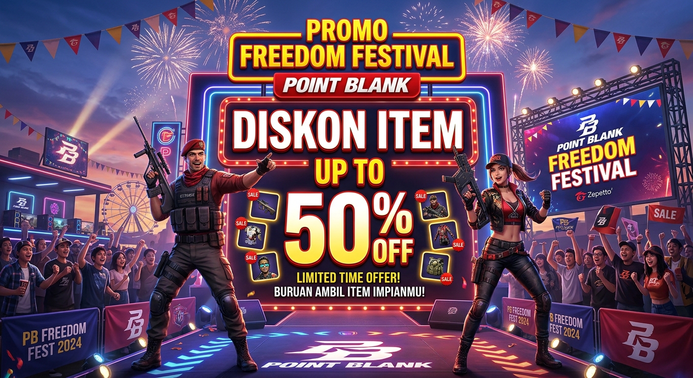 Promo Point Blank Freedom Festival: Diskon Item Up To 50%