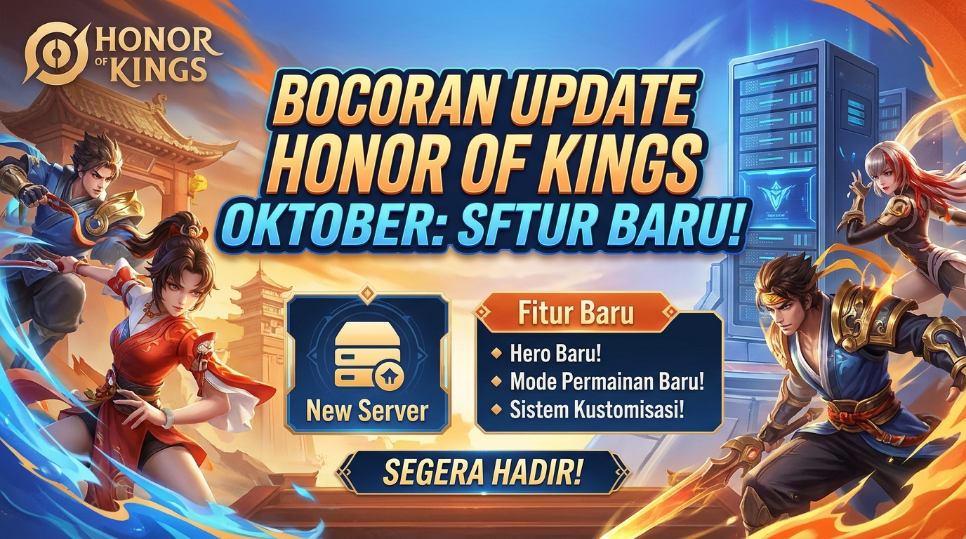 Update Honor of Kings Oktober: Server & Fitur Baru!